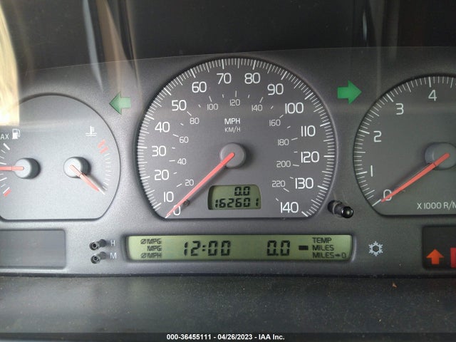 1999 VOLVO S70 VIN: YV1LT56D3X2581448