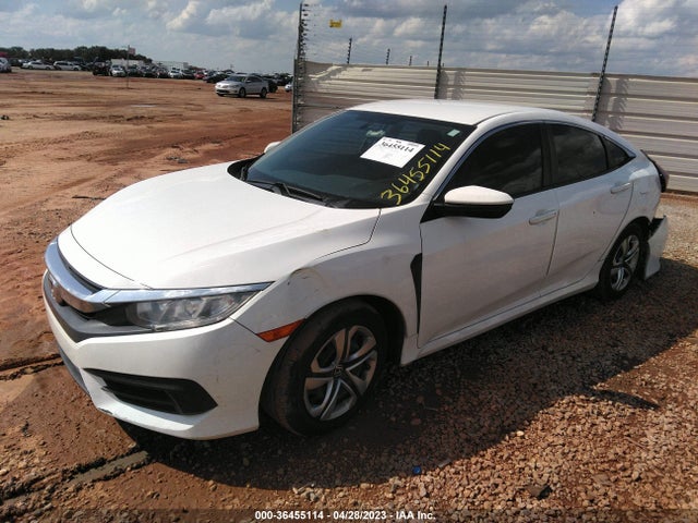 Honda Civic Sedan Lx 2018 19XFC2E52JE000561 Image 2