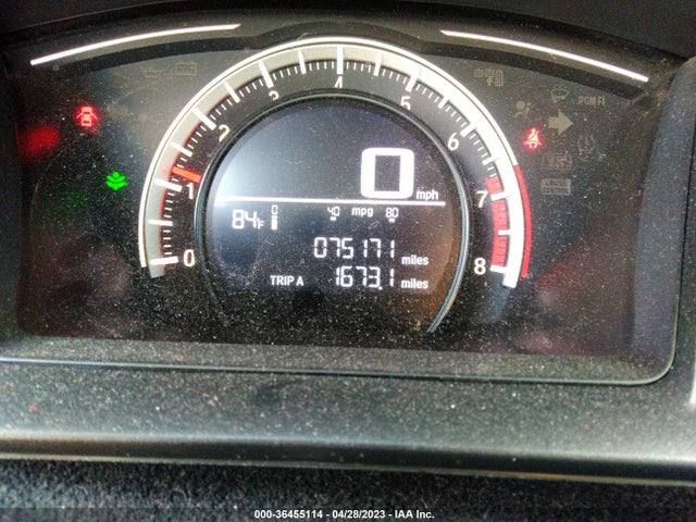 Honda Civic Sedan Lx 2018 19XFC2E52JE000561 Image 7