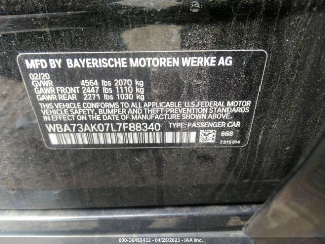WBA73AK07L7F88340 BMW 2 Series 228i Xdrive