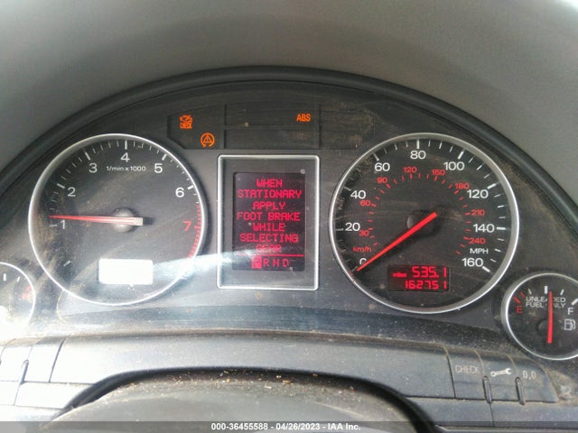 2003 AUDI A4 1.8T VIN: WAUJC68E03A389734