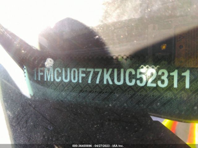 Ford ESCAPE S 2019 1FMCU0F77KUC52311 Image 11
