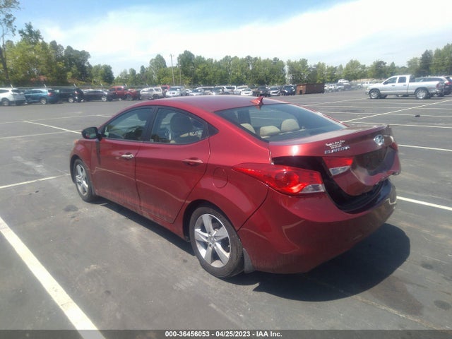 2013 HYUNDAI ELANTRA GLS VIN: 5NPDH4AE0DH422659