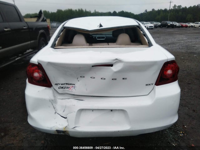 2013 DODGE AVENGER SXT VIN: 1C3CDZCB0DN591222