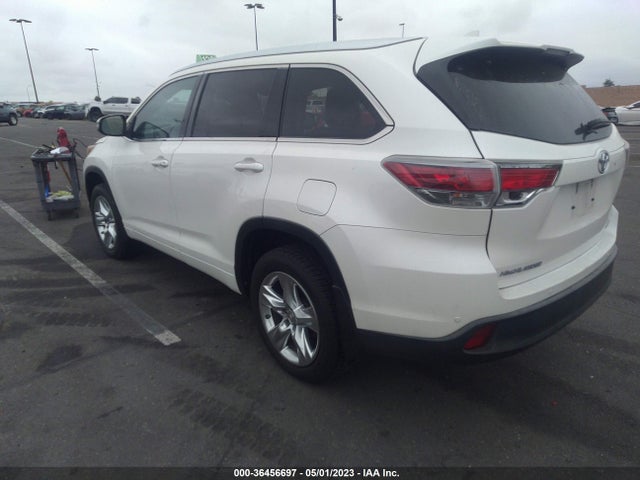 Toyota Highlander Limited 2014 5TDYKRFH1ES018896 Image 3