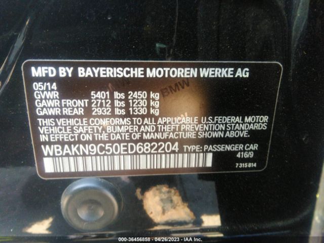 WBAKN9C50ED682204 BMW 5 Series 550i