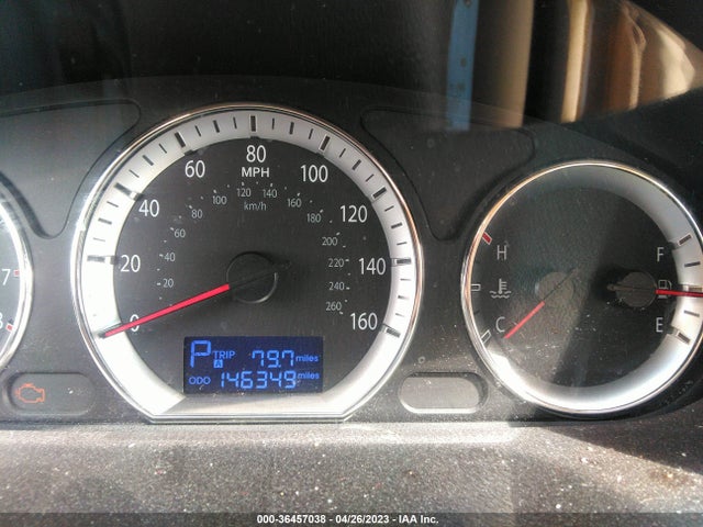 2009 HYUNDAI SONATA GLS VIN: 5NPET46C99H444550
