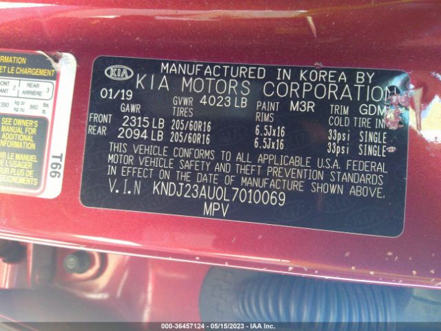 KNDJ23AU0L7010069 KIA SOUL S