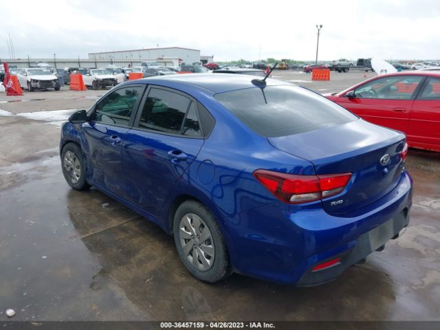3KPA24AB7JE081108 KIA RIO S