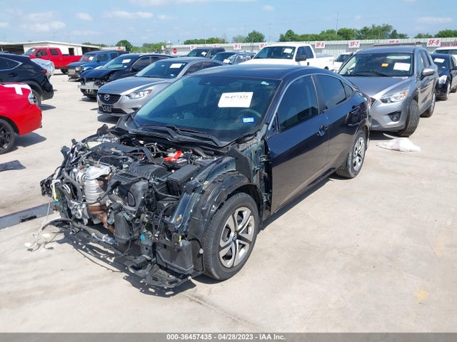 Honda Civic Sedan Lx 2018 2HGFC2F6XJH596113 Image 2
