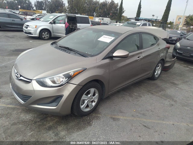 2015 HYUNDAI ELANTRA SE VIN: 5NPDH4AE9FH623124
