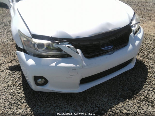 2012 LEXUS CT 200H VIN: JTHKD5BH9C2107052