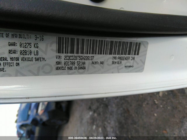 Dodge Challenger R/t Plus 2016 2C3CDZBT5GH226137 Image 9