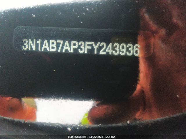 3N1AB7AP3FY243936 Nissan SENTRA S
