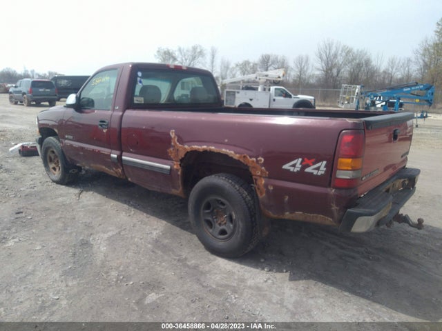2002 CHEVROLET SILVERADO 1500 LS VIN: 1GCEK14T82Z251034