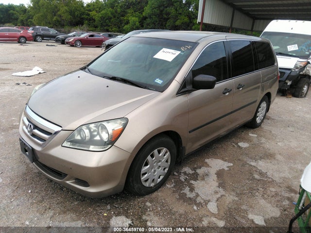 2005 HONDA ODYSSEY LX VIN: 5FNRL38225B107548