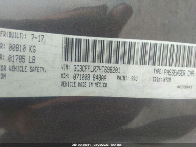 3C3CFFLR7HT698201 Fiat 500c Pop
