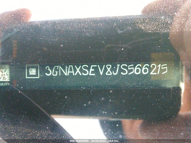 Chevrolet EQUINOX LT 2018 3GNAXSEV8JS566215 Image 10