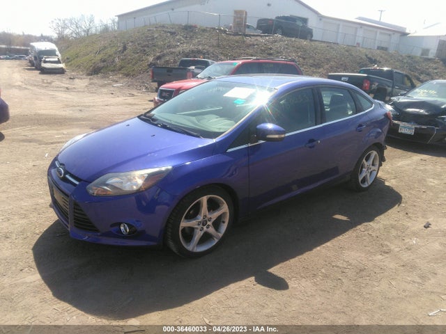 2014 FORD FOCUS TITANIUM VIN: 1FADP3J25EL399191