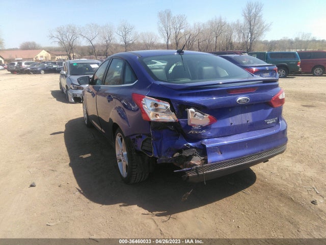 2014 FORD FOCUS TITANIUM VIN: 1FADP3J25EL399191