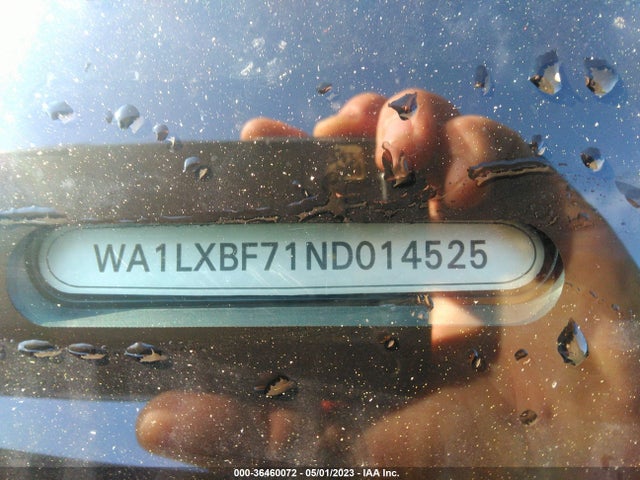 WA1LXBF71ND014525 Audi Q7 Premium Plus