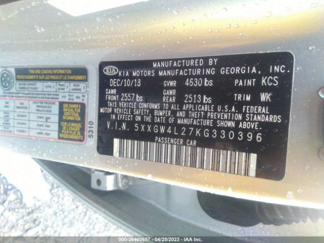 5XXGW4L27KG330396 KIA OPTIMA SX