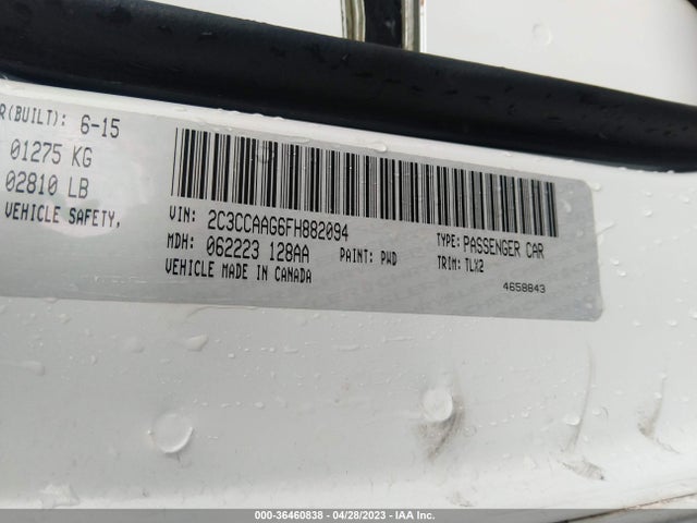 2C3CCAAG6FH882094 Chrysler 300 Limited