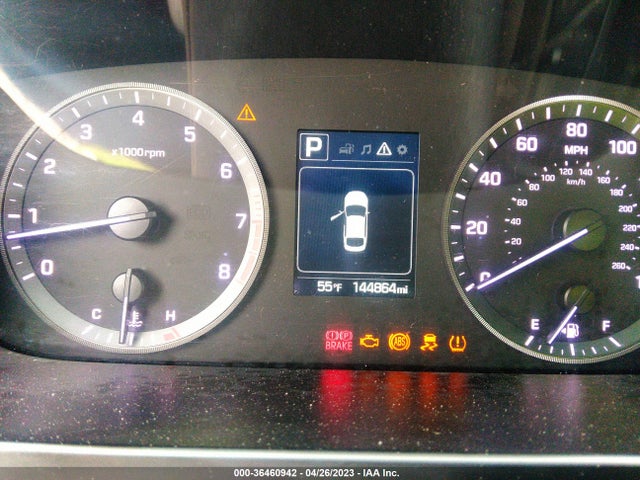Hyundai Sonata 2.4l 2017 5NPE24AF5HH493893 Image 8