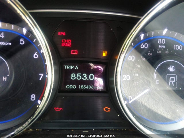 2013 HYUNDAI SONATA GLS PZEV VIN: 5NPEB4AC8DH696258