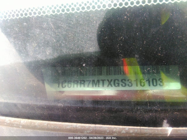1C6RR7MTXGS316103 RAM 1500 Sport