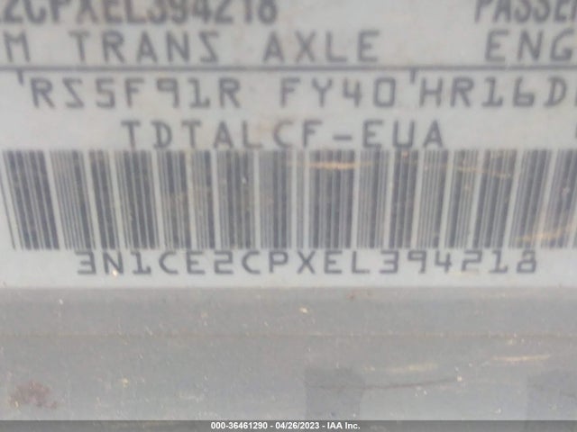 Nissan Versa Note S 2014 3N1CE2CPXEL394218 Image 10