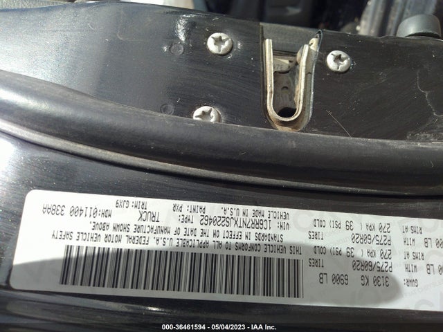 1C6RR7NTXJS220462 RAM 1500 Laramie