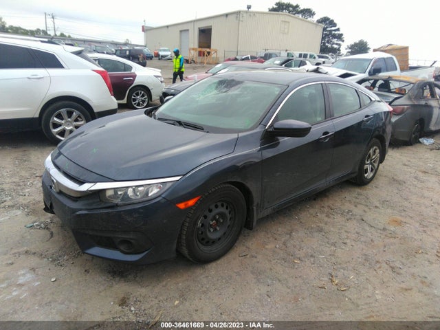 Honda Civic Sedan Lx 2018 19XFC2F60JE027992 Image 2