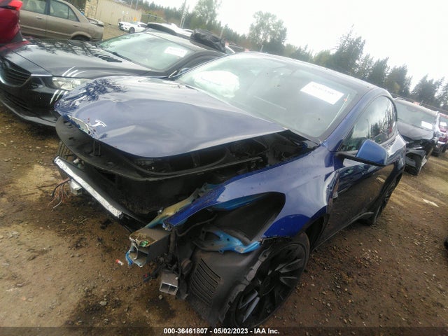 Tesla Model Y Long Range 2021 5YJYGAEE0MF157947 Image 2