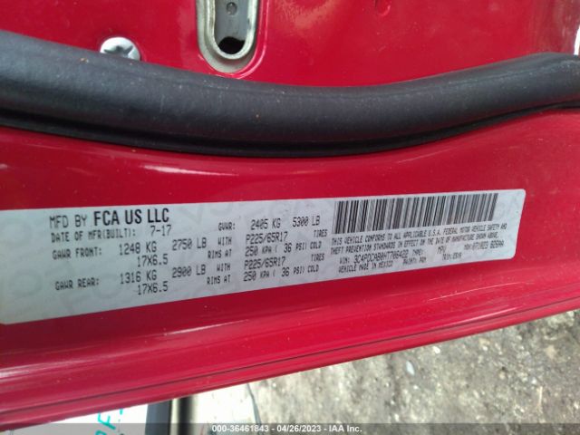 3C4PDCAB0HT706422 Dodge JOURNEY SE