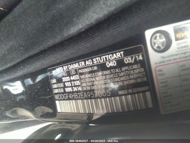 WDDGF4HB2EA957005 Mercedes-Benz C-class C 250 Luxury