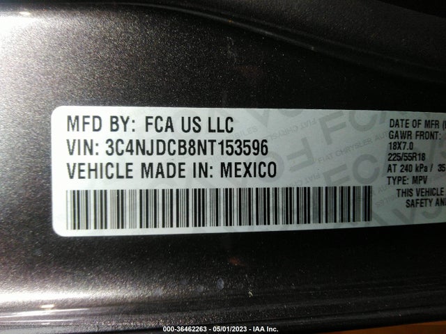 Jeep Compass Limited 4x4 2022 3C4NJDCB8NT153596 Image 9