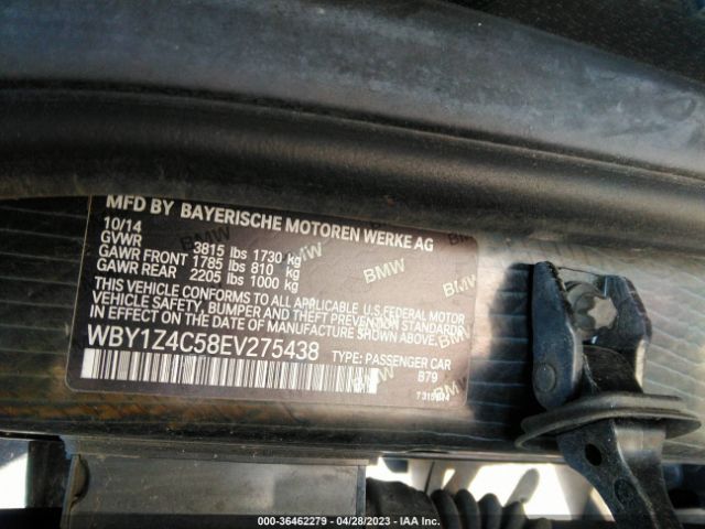 WBY1Z4C58EV275438 BMW I3