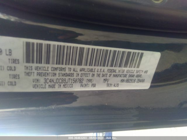 3C4NJDCB9JT150782 Jeep Compass Limited