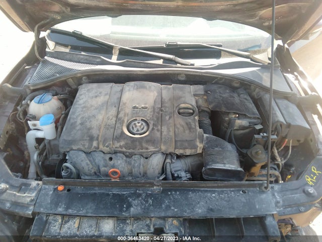 2012 VOLKSWAGEN PASSAT SE VIN: 1VWBH7A34CC050807