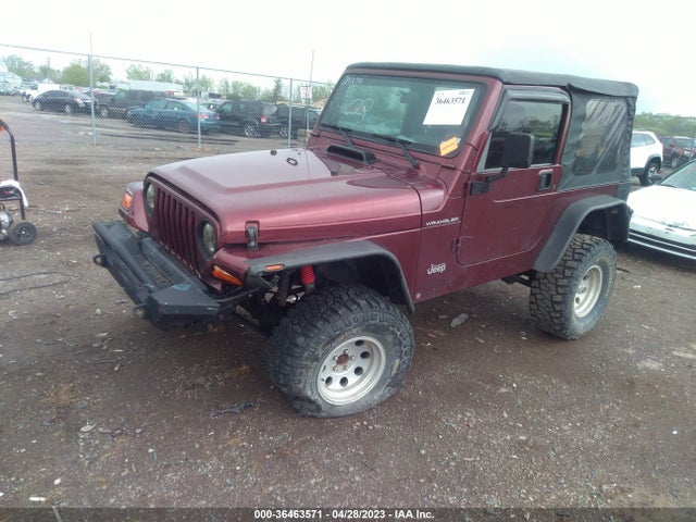 2001 JEEP WRANGLER SE VIN: 1J4FA29P11P355071