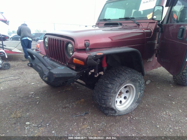2001 JEEP WRANGLER SE VIN: 1J4FA29P11P355071