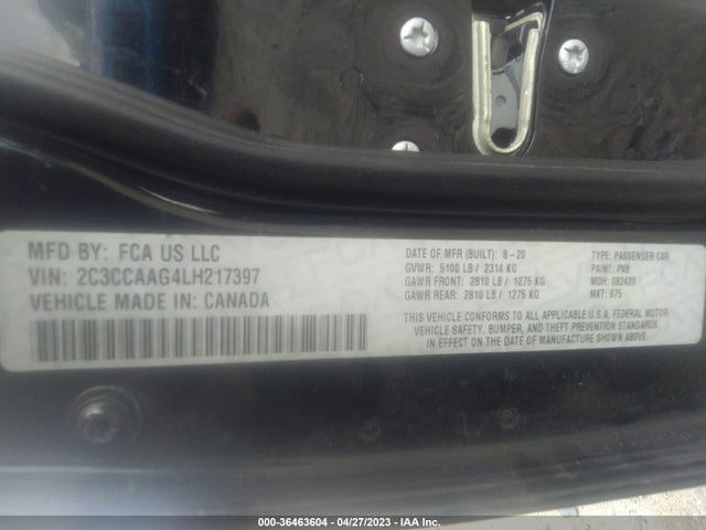 2C3CCAAG4LH217397 Chrysler 300 Touring