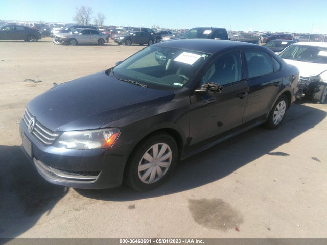2012 VOLKSWAGEN PASSAT S VIN: 1VWAH7A37CC023225