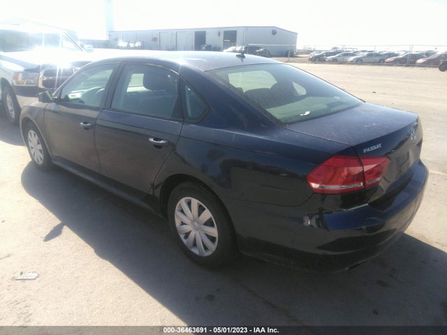 2012 VOLKSWAGEN PASSAT S VIN: 1VWAH7A37CC023225