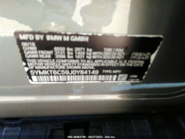 5YMKT6C59J0Y84149 BMW X5 M