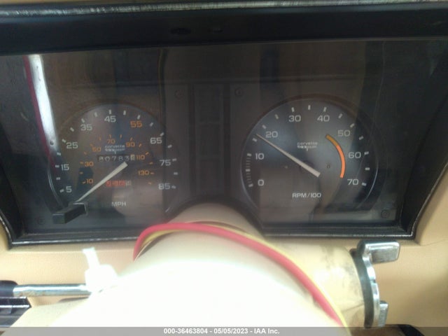 1980 CHEVROLET CORVETTE VIN: 1Z878AS4233638