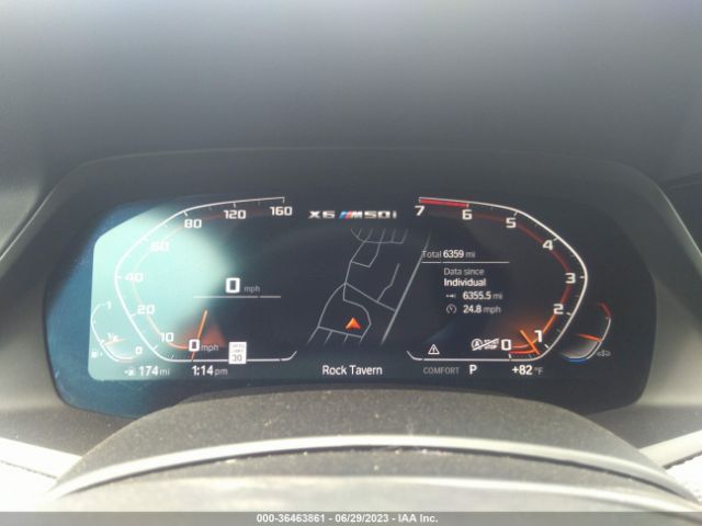 5UXCY8C02N9J55845 BMW X6 M50i