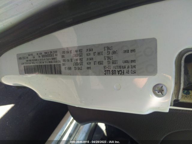 2C4RDGBG9HR636996 Dodge Grand Caravan Se Plus