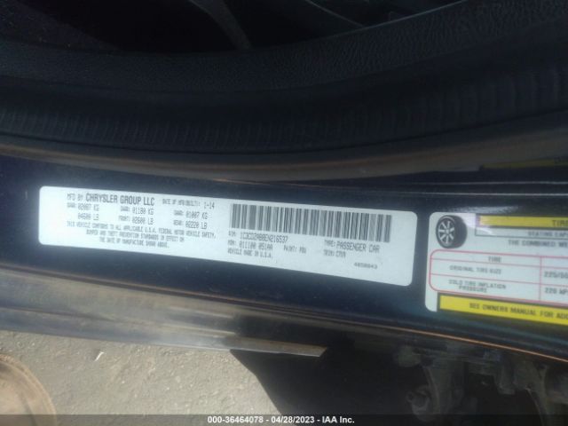 1C3CDZAB8EN216537 Dodge AVENGER SE
